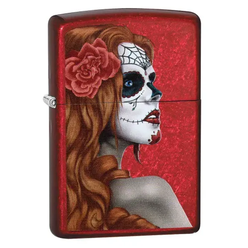 Бензинові запальнички Запальничка бензинова Zippo Day Of Dead Girl (28830) Бензинові запальнички Запальничка бензинова Zippo Day Of Dead Girl (28830)