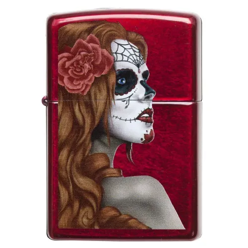 Бензинові запальнички Запальничка бензинова Zippo Day Of Dead Girl (28830) Бензинові запальнички Запальничка бензинова Zippo Day Of Dead Girl (28830)