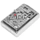 Бензиновые зажигалки Зажигалка бензиновая Zippo The Wall Emblem Satin Chrome Катин хром (2003963)