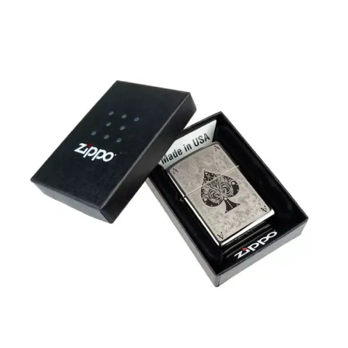 Бензинові запальнички Запальничка бензинова Zippo Ace Filigree (28323)