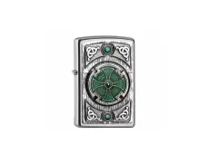 Запальничка бензинова "ZIPPO" Celtic Green Cross Emblem (2005167)