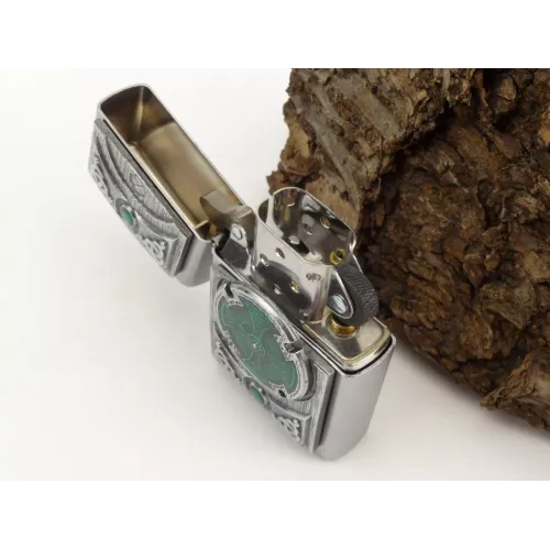 Бензинові запальнички Запальничка бензинова "ZIPPO" Celtic Green Cross Emblem (2005167)