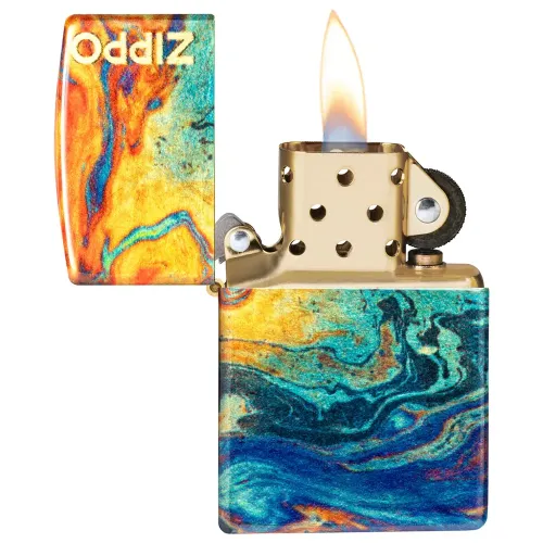 Бензинові запальнички Запальничка бензинова Zippo Colorful Zippo Design (48778)