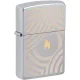 Бензиновые зажигалки Зажигалка бензиновая Zippo Flame and Circles Design 2 (46332)