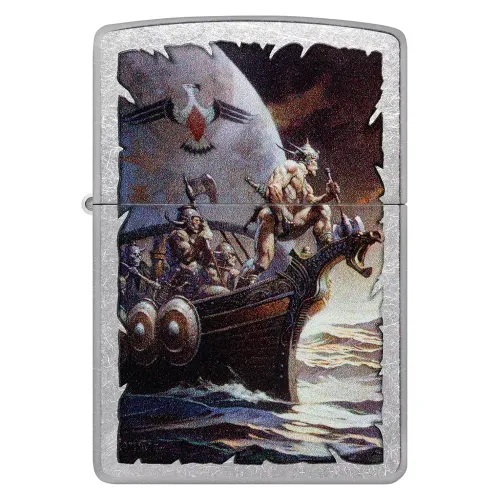 Бензиновые зажигалки Зажигалка бензиновая Zippo Frank Frazetta Kane on the Golden Sea (48953)