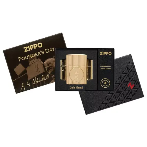 Бензинові запальнички Запальничка Колекційна Zippo Armor Founder's Day (49631)