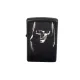 Бензинові запальнички Запальничка Zippo 28436 Hooded Skull Black Matte