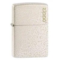 Зажигалка Zippo Reg Mercury Glass Matte Logo (49181 ZL)