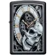 Бензинові запальнички Запальничка ZIPPO Skull Clock Design (29854)