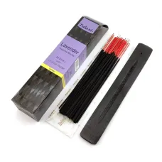 Благовония с деревянной подставкой Tulasi Lavender 40 аромапалочек (DN34546)