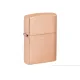 Зажигалка коллекционная бензиновая Zippo Solid Copper with Black Plated Insert ручная работа медь (48107)