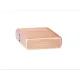 Зажигалка коллекционная бензиновая Zippo Solid Copper with Black Plated Insert ручная работа медь (48107)