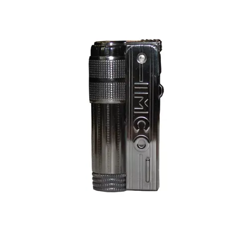 Зажигалка бензиновая IMCO Triplex Super 6700P Oil Brass gunmetal IMCO Logo Black черный хром (IM1800023)