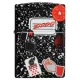 Зажигалка бензиновая ZIPPO Notebook Zippo Design , черный (46707)