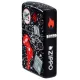 Зажигалка бензиновая ZIPPO Notebook Zippo Design , черный (46707)