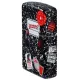 Зажигалка бензиновая ZIPPO Notebook Zippo Design , черный (46707)
