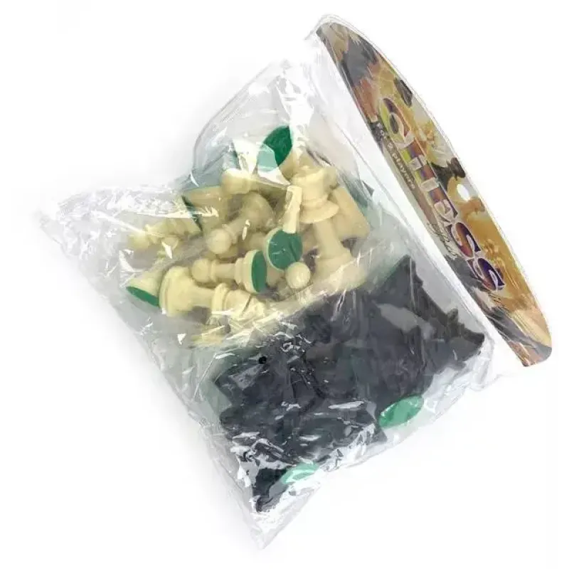 Шахи дорожні Пластикові фігури М'яка дошка (DN32386)