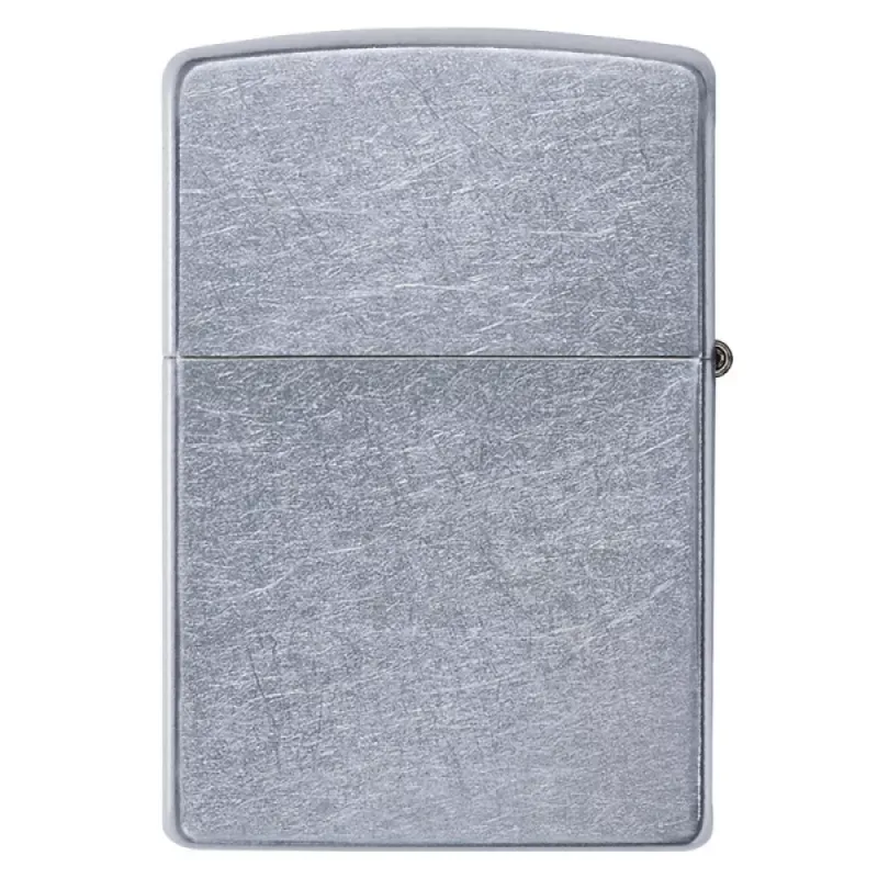 Зажигалка бензиновая ZIPPO Black Leather Emblem - Zippo Design, хром, кожа, черный (49919)