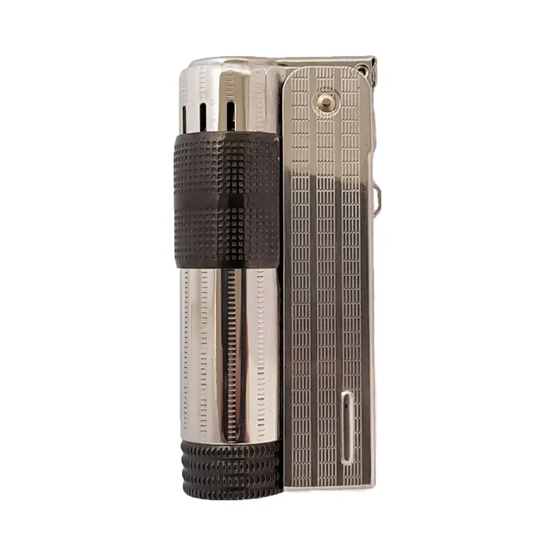 Зажигалка бензиновая IMCO Super 6700 Triplex Oil chrome black Two Tone хром, черная (IM1800082)