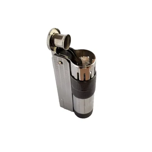Зажигалка бензиновая IMCO Super 6700 Triplex Oil chrome black Two Tone хром, черная (IM1800082)