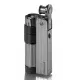 Зажигалка бензиновая IMCO Super 6700 Triplex Oil chrome black Two Tone хром, черная (IM1800082)