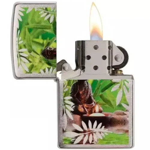 Зажигалка бензиновая ZIPPO Buddah (29058)