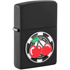 Бензиновая зажигалка Zippo 218 Cherries Poker Chip (48905)