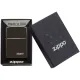 Запальничка Zippo CLASSIC BLACK ICE with logo чорний лід (150ZL)