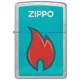 Зажигалка бензиновая Zippo 207 2022PFF Flame Design Серебристая (48495)