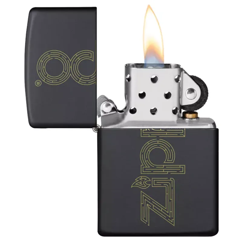 Зажигалка бензиновая Matte ZIPPO Black (49598)