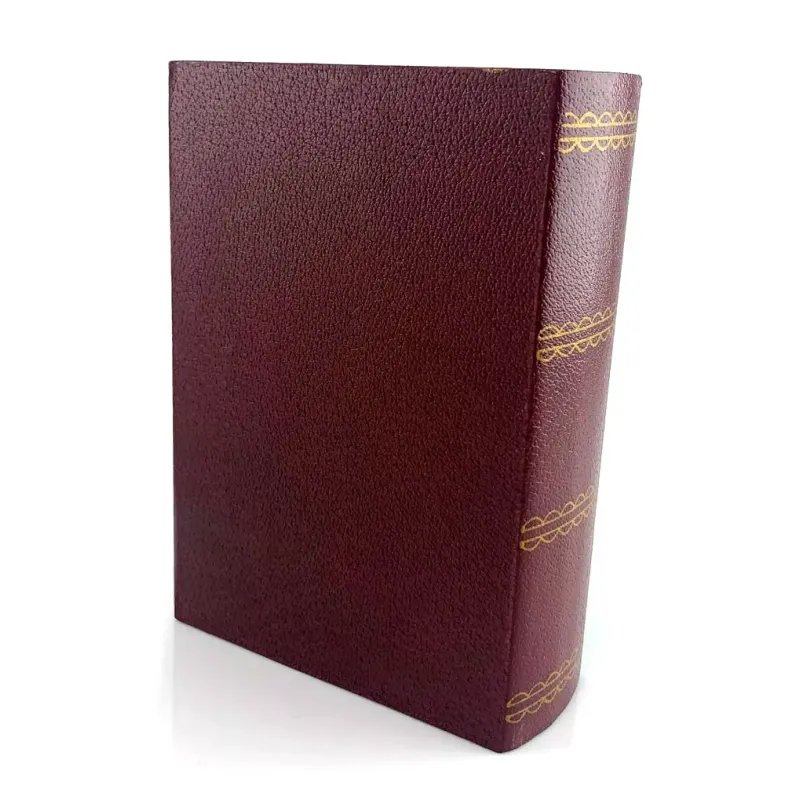 Скринька "Фоліант" 11х8х3,6 см дерево, картон, штучна шкіра (DN26304)