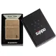 Зажигалка армированная бензиновая ZIPPO Armor® Antique Brass Design Series Flame, латунный (46400)