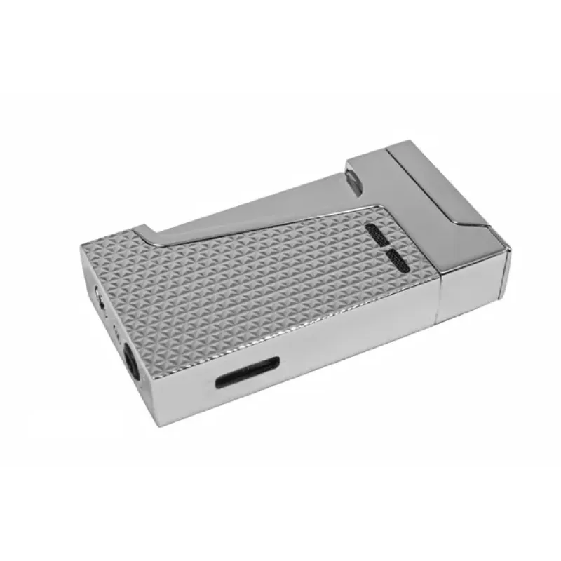 Запальничка "Pierre Cardin" кремнієва, турбо, хром-насічка (MFH-272-02)