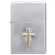 Зажигалка бензиновая Zippo 205 Cross Design Серебристая (48581)