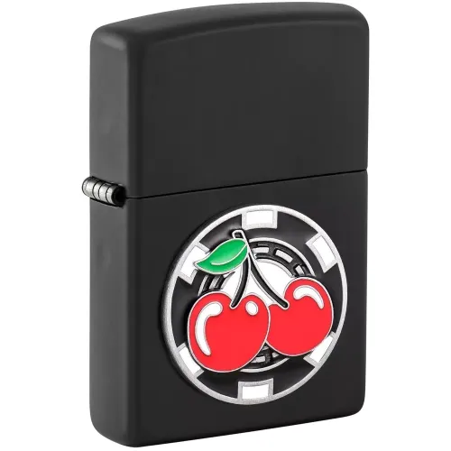 Бензинові запальнички Бензинова запальничка Zippo 218 Cherries Poker Chip (48905) Бензинові запальнички Бензинова запальничка Zippo 218 Cherries Poker Chip (48905)