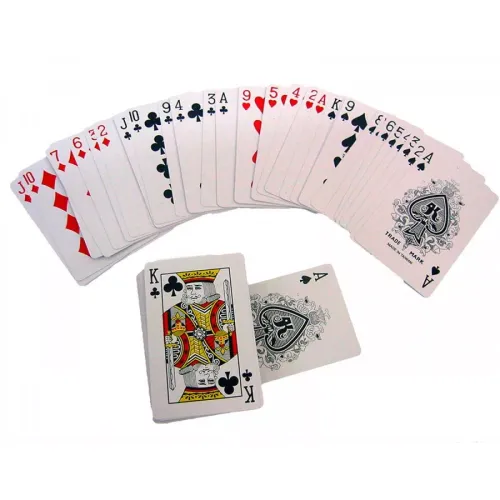 Гральні карти Карти гральні з пластиковим покриттям Duke Royal 2 колоди по 54 аркуші 57x86 мм (DN20295)