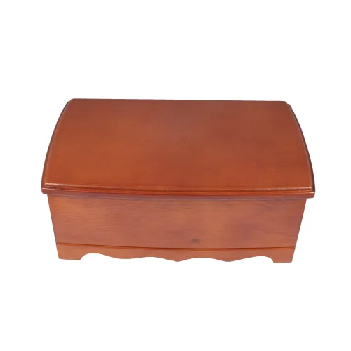 Ящики, комодики, шкафчики Комодик-сундучок для украшений King Wood, орех (JF-K0604B)