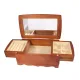 Ящики, комодики, шкафчики Комодик-сундучок для украшений King Wood, орех (JF-K0604B)