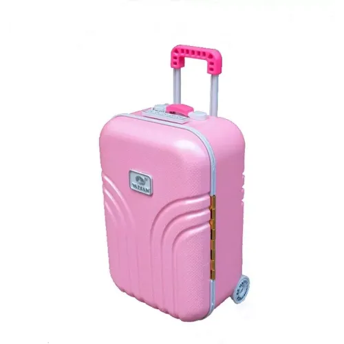 Скриньки, комодики, шафки Музична скринька чемоданчик "Балерина" з дзеркалом, пластик, рожевий (DN28749A)