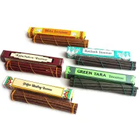 Набор из 5 штук благовоний Тибета Green Tara, 15 см (DN20410K)