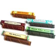 Набір з 5 штук пахощів Тибету Green Tara, 15 см (DN20410K)