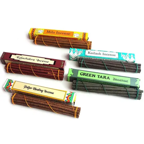 Набори пахощів Набір з 5 штук пахощів Тибету Green Tara, 15 см (DN20410K)