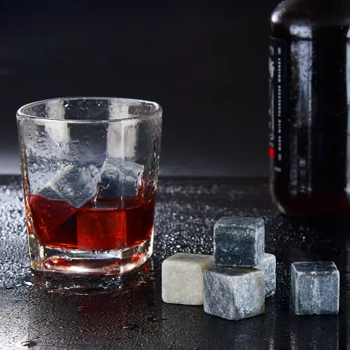 Все для алкогольных напитков Охлаждающие камушки 9 шт Laguiole для напитков в бархатном мешочке в подарочной коробке (40268870)