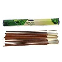 Благовония палочки 20 шт Cannabis (Конопля) шестигранник (DN34244)