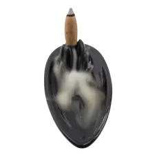 Підставка під пахощі (конуси) дим, що стелиться "Туманна долина" кераміка (3,5х14х6,1 см) (DN36185)