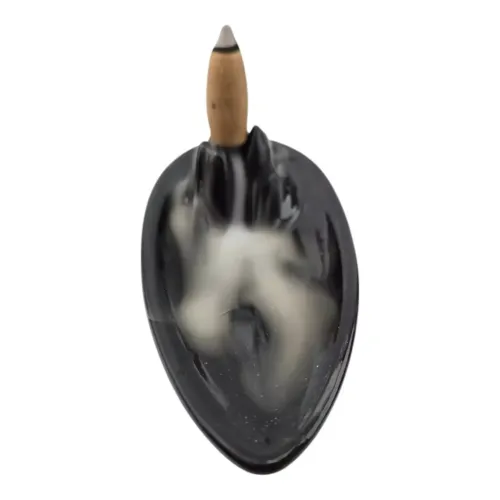 Набори пахощів Підставка під пахощі (конуси) дим, що стелиться "Туманна долина" кераміка (3,5х14х6,1 см) (DN36185)