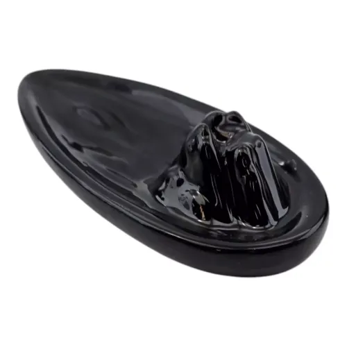 Набори пахощів Підставка під пахощі (конуси) дим, що стелиться "Туманна долина" кераміка (3,5х14х6,1 см) (DN36185)