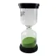Песочные часы Песочные часы на 10 минут, зеленый песок 10х4,5х4,5 см, картона упаковка (DN30777G)