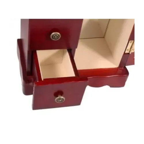 Ящики, комодики, шкафчики Шкафчик-шкафчик под украшения King Wood, вишня (JF-B3017C)