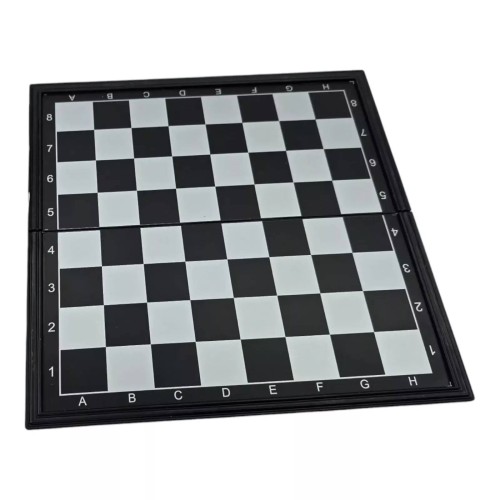 Шахи Шахи магнітні DUKE пластик, чорно-сірі, картонна упаковка 12,3х24,7х4,1 см (DN36180)